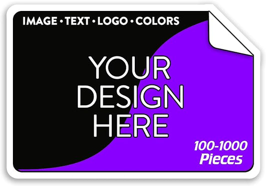 5-1000 Custom Vinyl Stickers by DayStarCustomDesigns