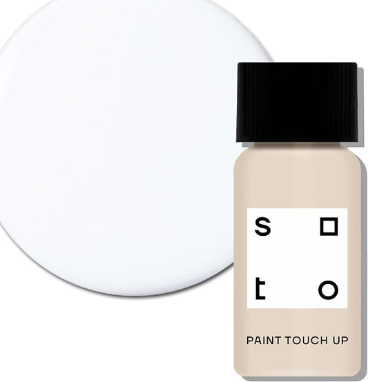 soto White Paint Touch Up, Matte Finish — 10 Milliliters of Scratch Repair by soto