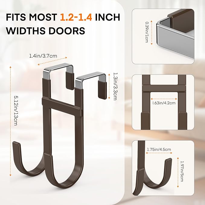 FYY Over The Door Hooks - Image 2