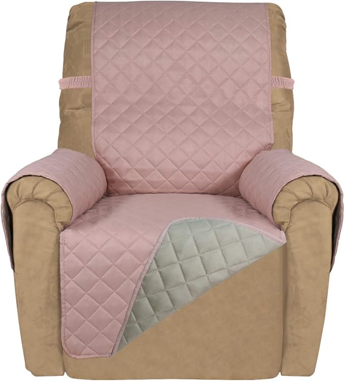 PureFit Reversible Quilted Sofa Cover, Water Resistant Slipcover Furniture by PureFit