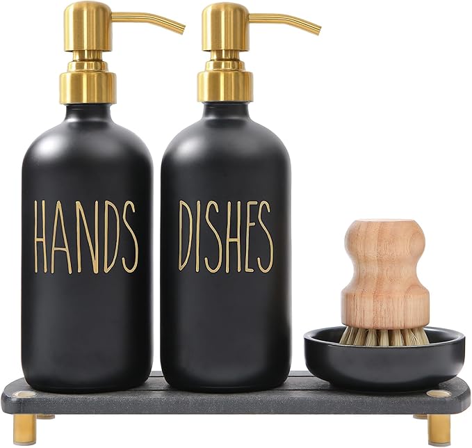MOMEEMO Soap Dispenser Set Comes by MOMEEMO