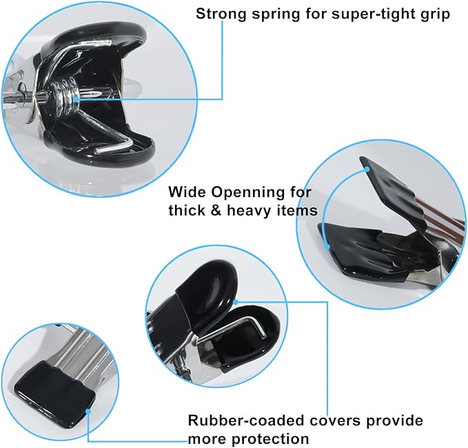 15/30Pcs Upgrade Double Head Clamp Dipped Clothespin - Image 3