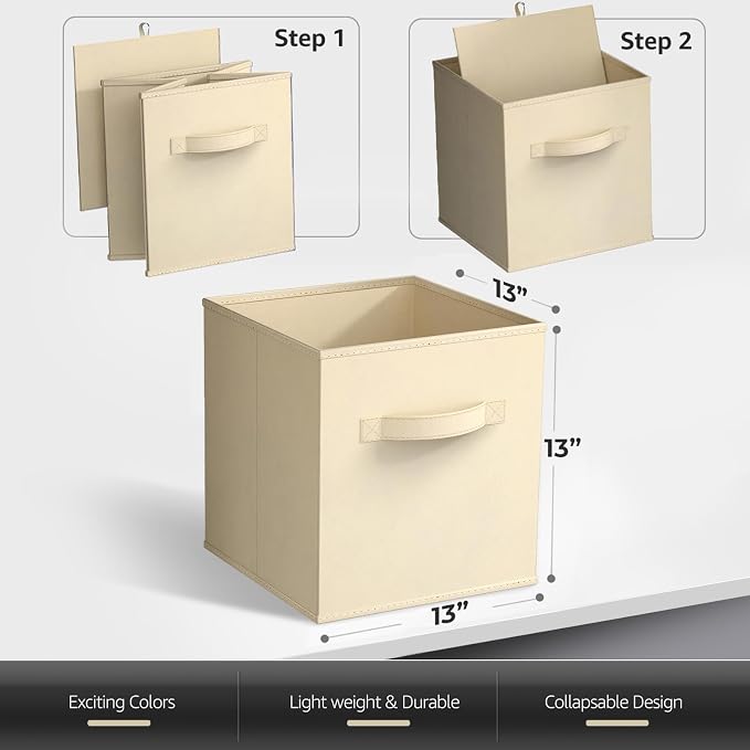 Sorbus 13 Inch Storage Bins - Image 5