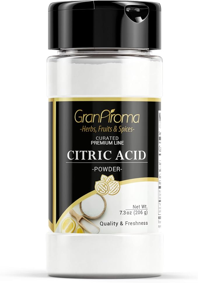 GranAroma Citric Acid, Food Preservative, Baking & Cleaning by GranAroma