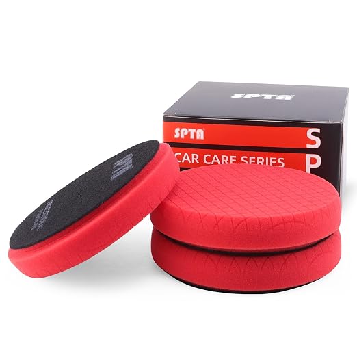 Red Finish Polish Pad, Polishing and Waxing by SPTA