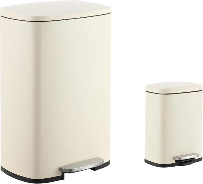 happimess HPM1006F Connor Rectangular 13-Gallon Trash Can by Happimess