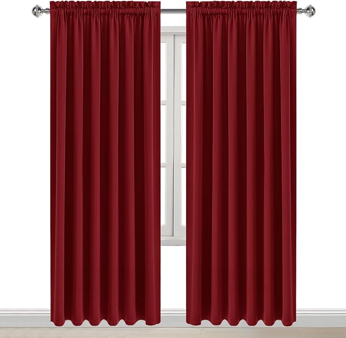 DWCN Blackout Curtains for Living Room Thermal Insulated, Energy Saving & Noise - Image 9