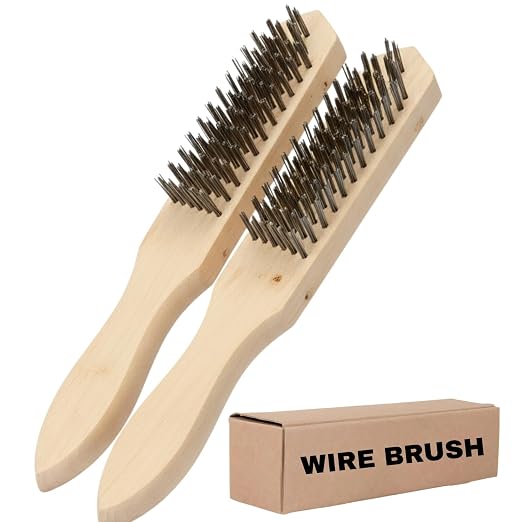 Steel Wire Brush Pack of 2 by Unknown