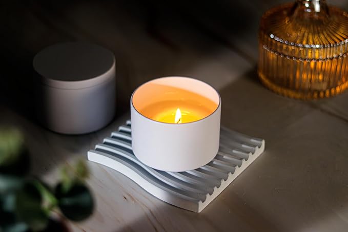 Aroparc Candle Tins 8oz with Lids, 24 Pack Seamless Candle Containers - Image 5