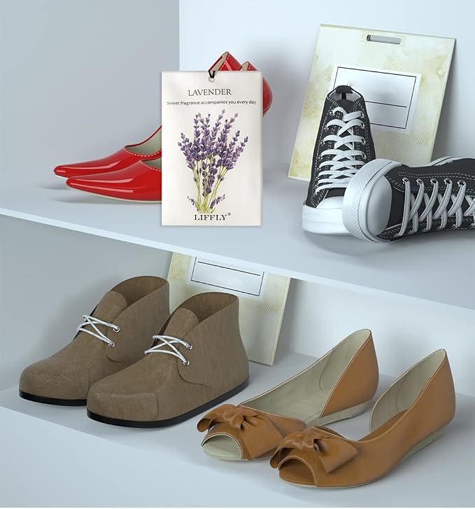 14 Packs Scented Sachets for Drawers and Closets Lavender, Sandalwood, Gardenia - Image 4