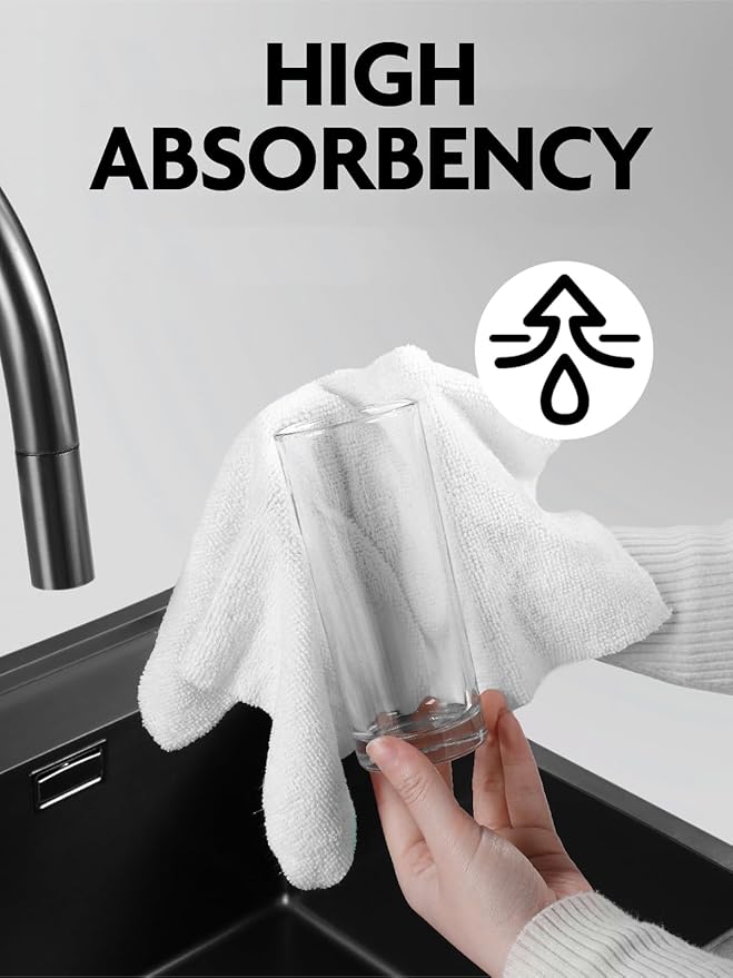 Fantasticlean Microfiber Cleaning Cloth Roll -75 Pack, Tear Away Microfiber - Image 5
