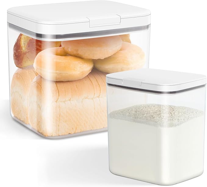 2 Pack Flour and Sugar Storage Containers - Image 7