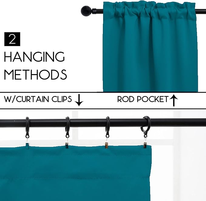 Pickluc Rod Pocket Tier Curtain - Image 2