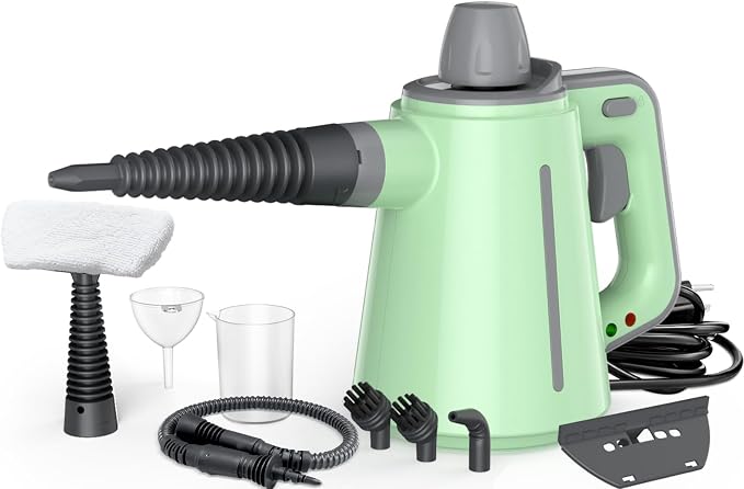 VeRosky Handheld Steam Cleaner, Pressurized Multi-Surface Steam Cleaner by VeRosky