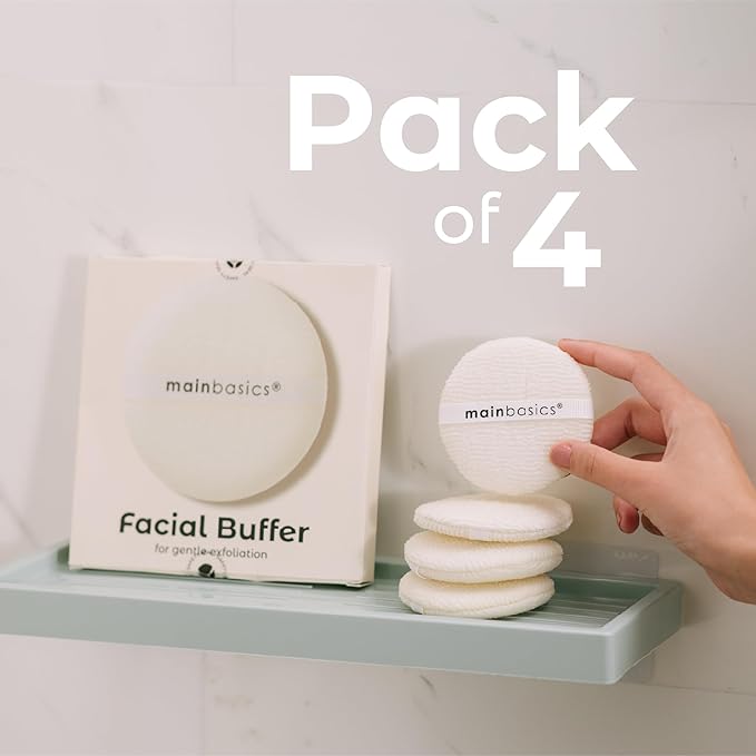 MainBasics Face Scrubber Exfoliator Pads - Image 7