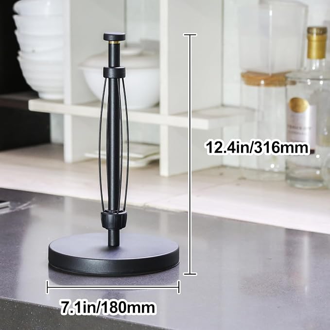 Paper Towel Holder Countertop, Standing Paper Towel Dispenser, Countertop - Image 2
