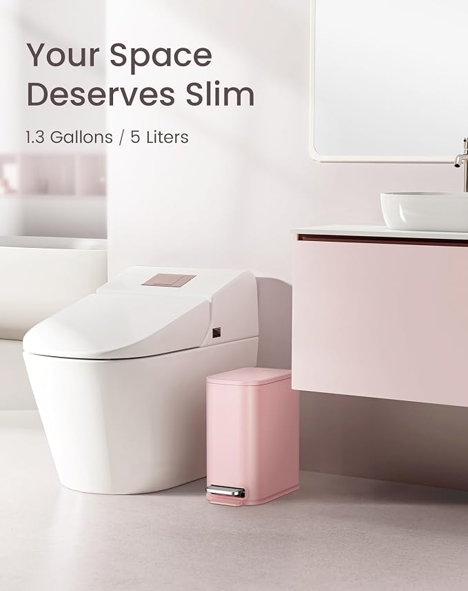 Cesun Small Bathroom Trash Can - Image 2