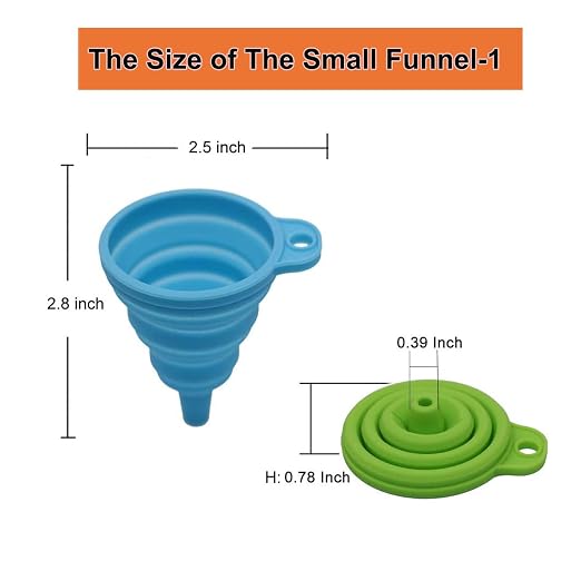 KongNai Kitchen Funnel Set, Small and Large, Kitchen Gadgets Accessories - Image 3