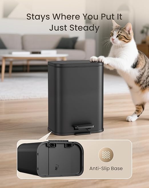 Cesun Small Bathroom Trash Can - Image 5