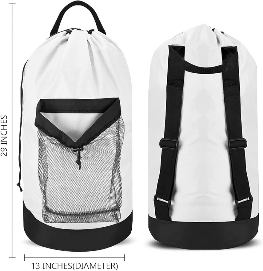 Dalykate Backpack Laundry Bag, Laundry Backpack - Image 2