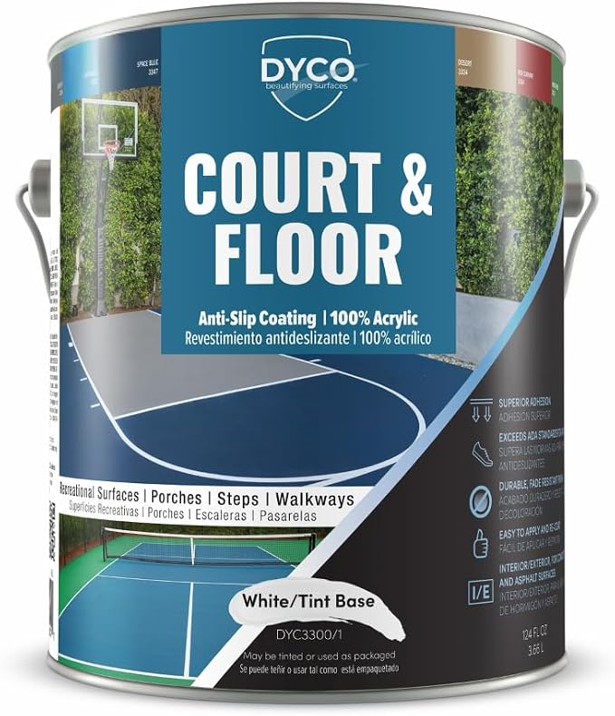 DYCO Court & Floor Anti-Slip Coating by Unknown