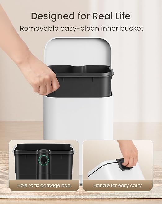 Cesun Small Bathroom Trash Can - Image 5