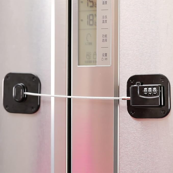 YEYA Upgraded Refrigerator Door Lock - Image 2