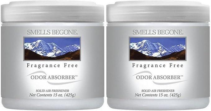 SMELLS BEGONE Air Freshener Odor Absorber Gel - 15 oz by SMELLSBEGONE