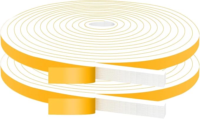 Door Weather Stripping for Doors and Window, Window Insulation Door Seal Tape by Trisiki