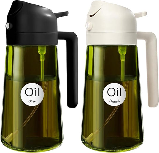 YARRAMATE 16oz/470ml 2PCS Light Blockage Dark Oil Sprayer by YARRAMATE
