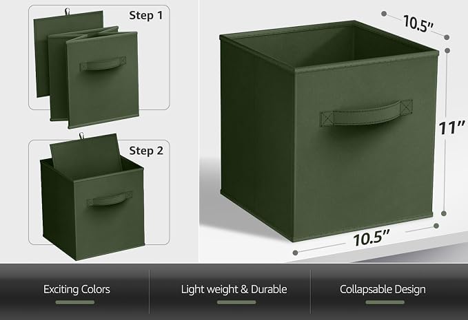 Sorbus Foldable Storage Cubes - Image 5