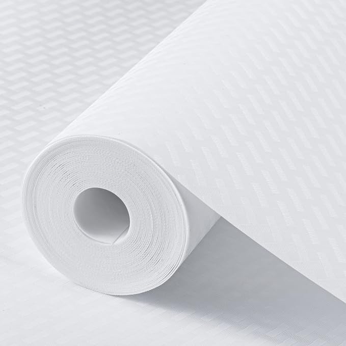 White Shelf Liner Kitchen Cabinet Liners Refrigerator Liners Waterproof & - Image 7