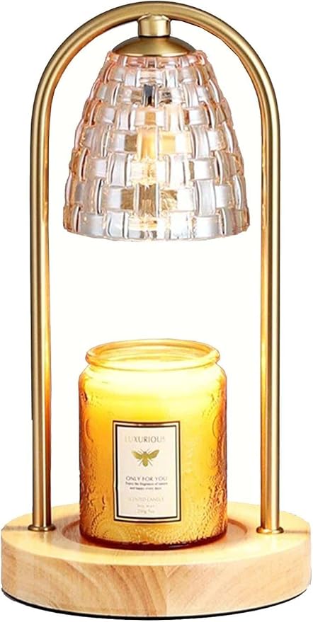 Candle Warmer Lamp with Timer and Dimmer, Electric Scented Wax Warmer - Image 2