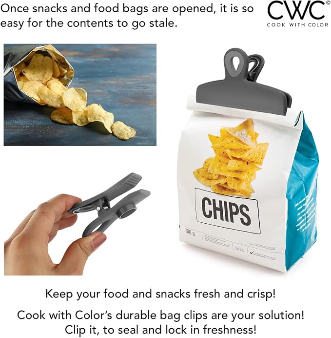 COOK WITH COLOR Bag Clips - Image 4