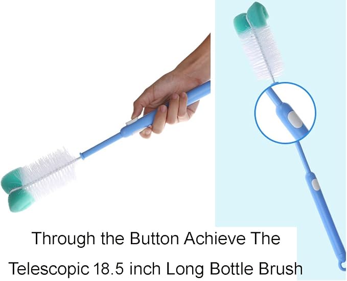 2 Pack Long Bottle Cleaning Brush - Image 6