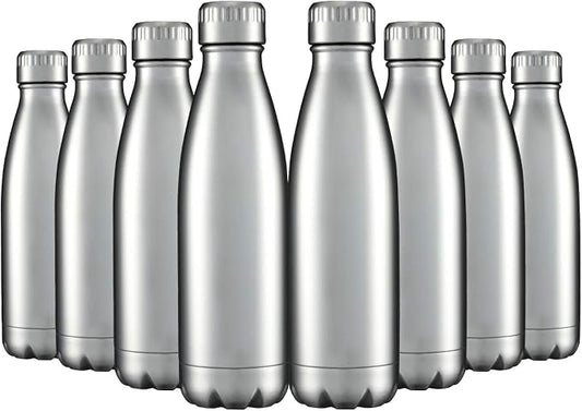 HASLE OUTFITTERS 17oz Stainless Steel Water Bottles Bulk, Vacuum Insulated by HASLEOUTFITTERS