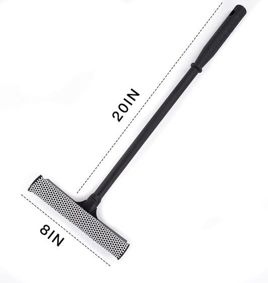 Matthew All Purpose Window Squeegee w/Premium Microfiber Cloth, Car Squeegee - Image 2