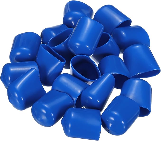 uxcell 20pcs Rubber End Caps 17mm ID Vinyl PVC Round Tube Bolt Cap Cover Screw - Image 4