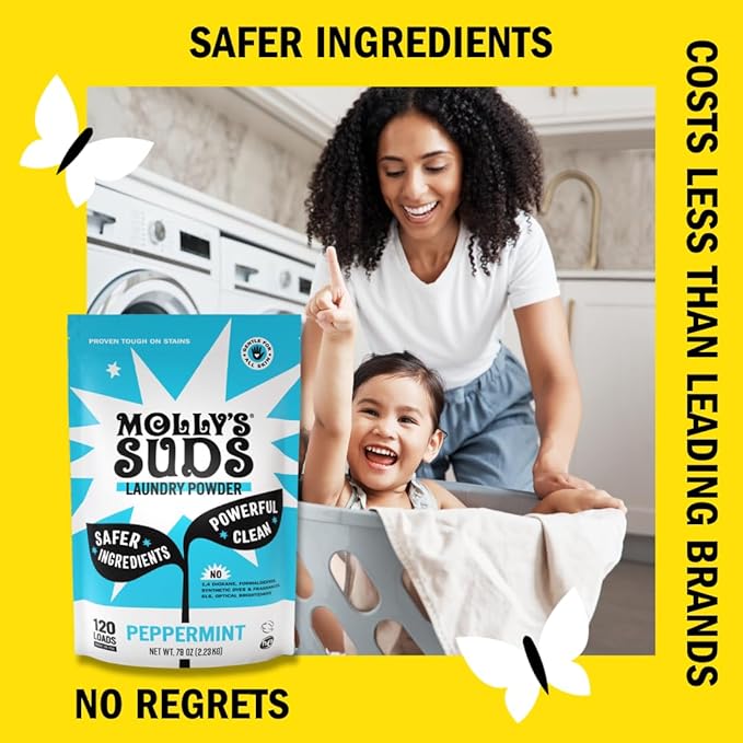 Molly's Suds Original Laundry Detergent Powder | Clean Laundry Detergent Powder - Image 4