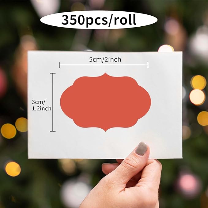 350 PCS Gift Tags Stickers Name Labels Stickers - Image 2