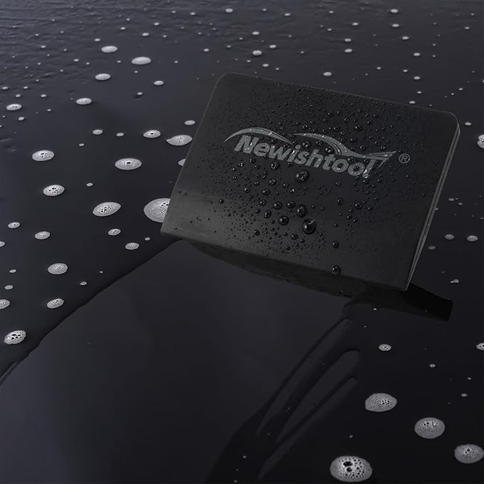 NEWISHTOOL Soft Silicone Squeegee, Window Tint V-Blade Scraper - Image 2