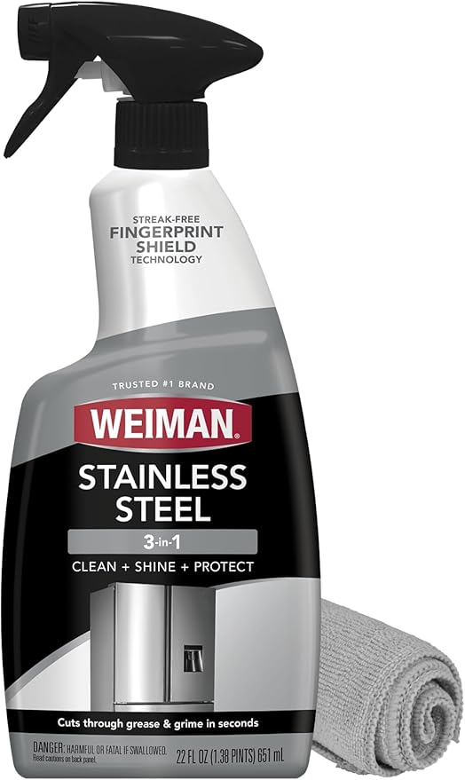 Weiman Stainless Steel Cleaner and Polish by Weiman