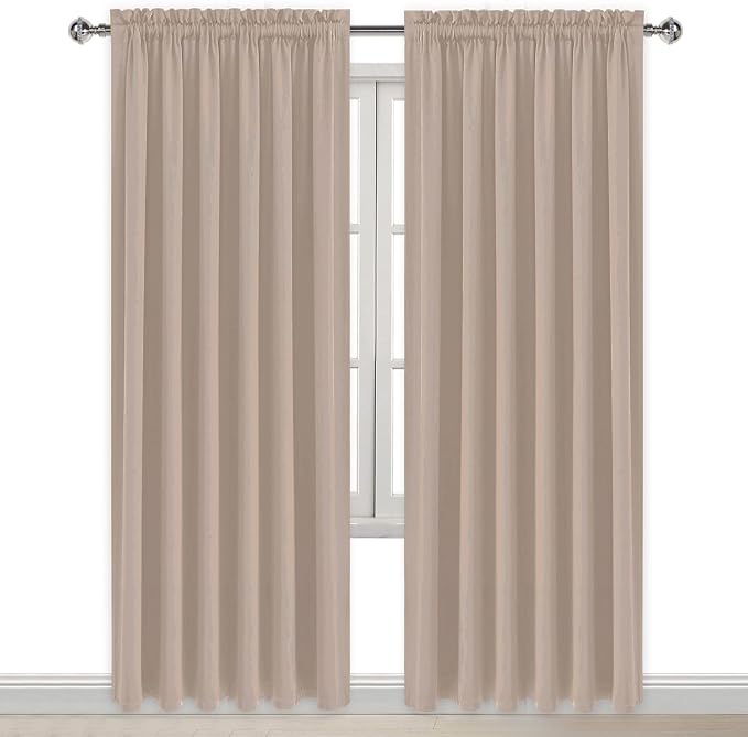 DWCN Blackout Curtains for Living Room Thermal Insulated, Energy Saving & Noise - Image 9