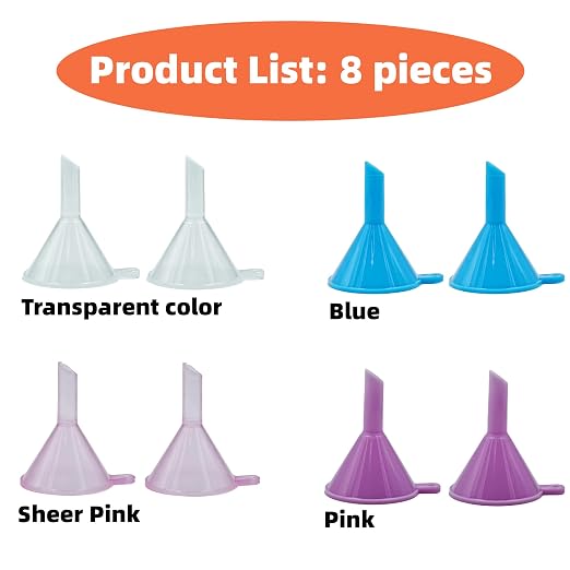 Tiny Small funnels for Filling Small Bottles Capsules Powder Mini Perfume Funnel - Image 2