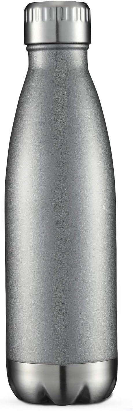 HASLE OUTFITTERS 17oz Stainless Steel Water Bottles, Vacuum Insulated Water by HASLEOUTFITTERS