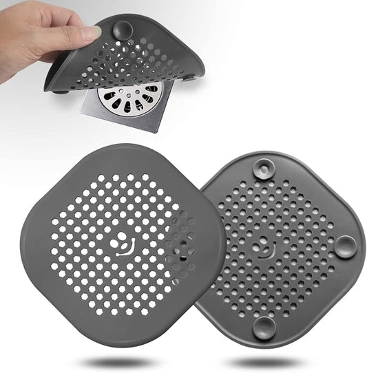 2 Pack Drain Cover Hair Catcher Drain Plug Hair Stopper Drain Protector by Couidlmakeslifecolorful
