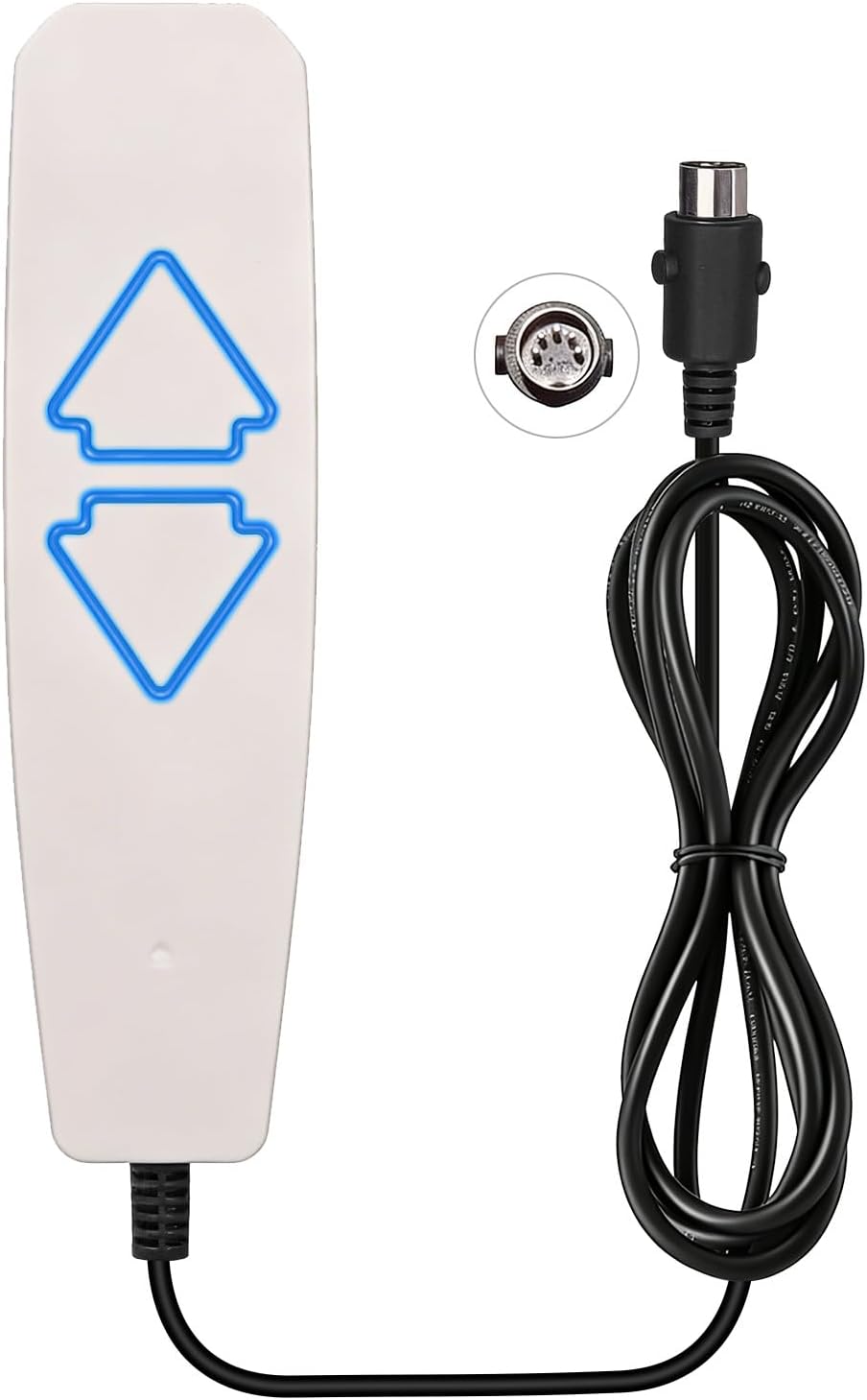 Lift Chair Remote Control Replacement, Universal 5 Pin 2 Button Electric Power Lift Recliner Chairs Hand Control Handset Remote with Backlight
