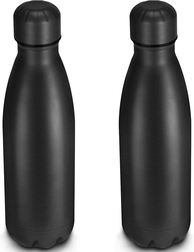 25oz Cola-Bottle Shaped Stainless Steel Leak-proof Water Bottle, Double Wall by Unknown