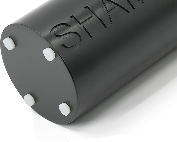 Matte Black Shampoo Dispenser Modern Refillable Pump Bottle - Image 3