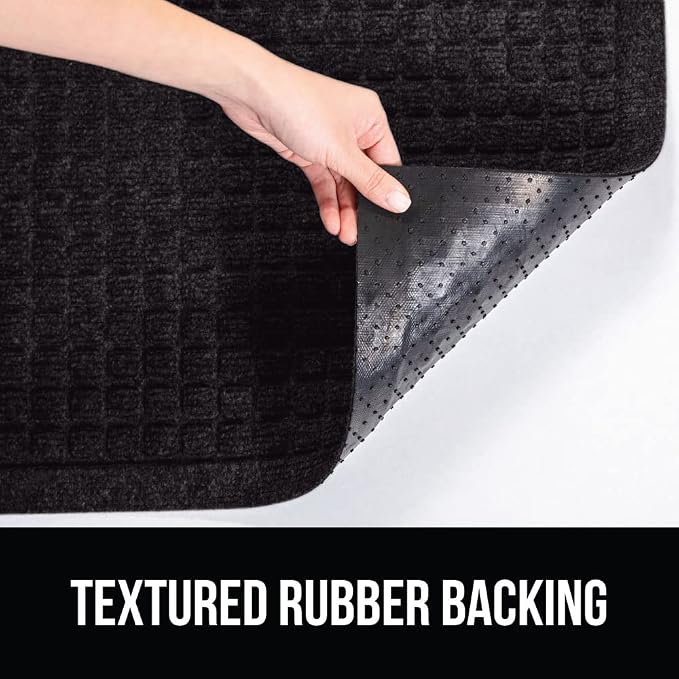 GORILLA GRIP Front Door Mat, Indoor Outdoor Ultra Absorbent HydroAbsorb Doormat - Image 3